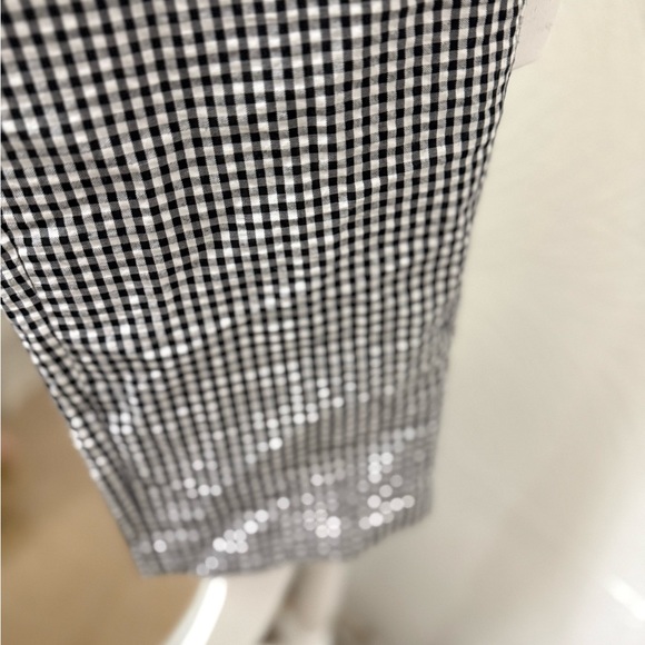 Sincerely Jules Black and White Checkered Capris - Picture 5 of 9